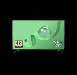 스마트 구글 5.0 OS 안드로이드 14 QLED TV 75인치